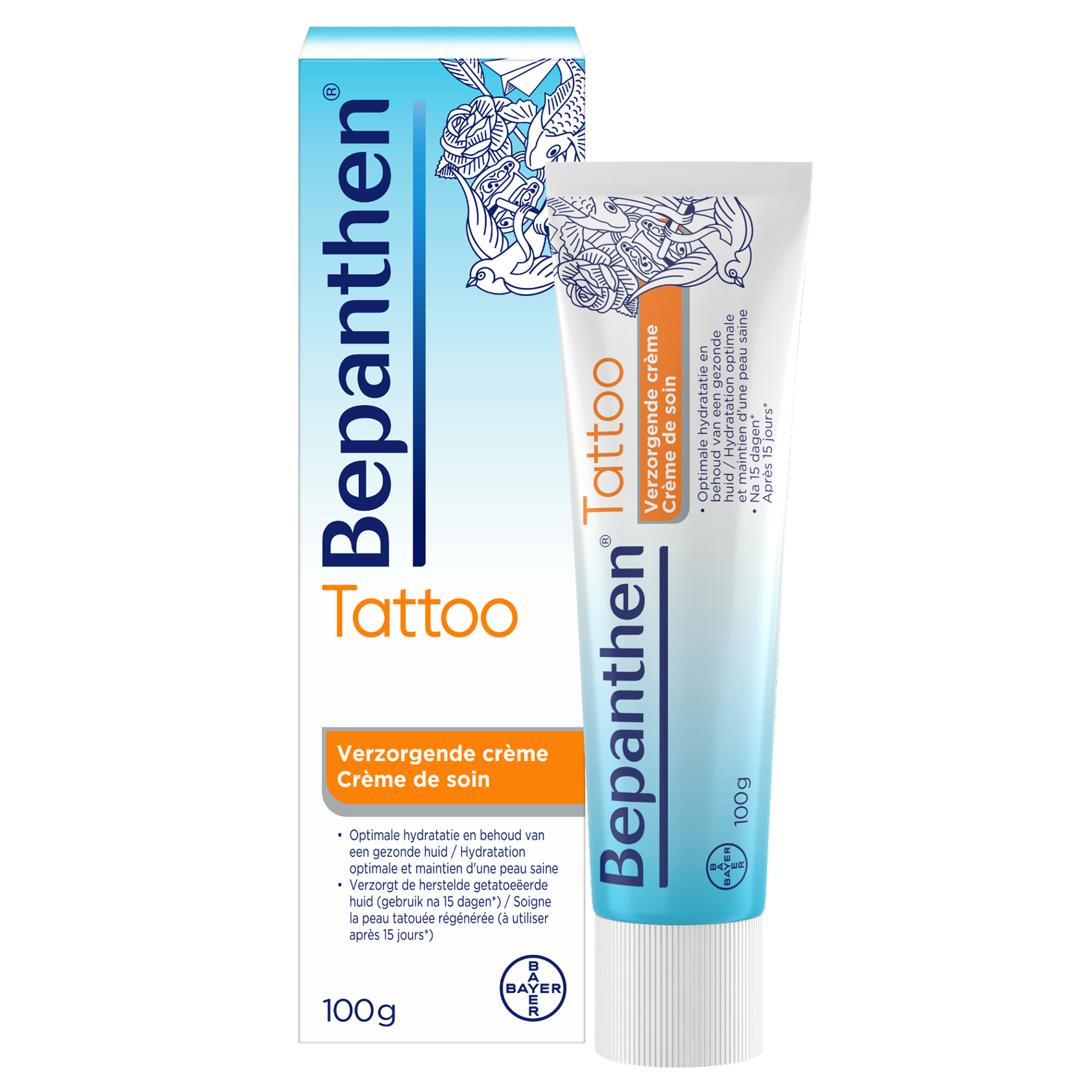 Bepanthen Tattoo Verzorgende Crème